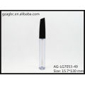 Transparente & leeren Kunststoff Runde Lip Gloss Tube AG-LG7053-49, AGPM Kosmetikverpackungen, benutzerdefinierte Farben/Logo